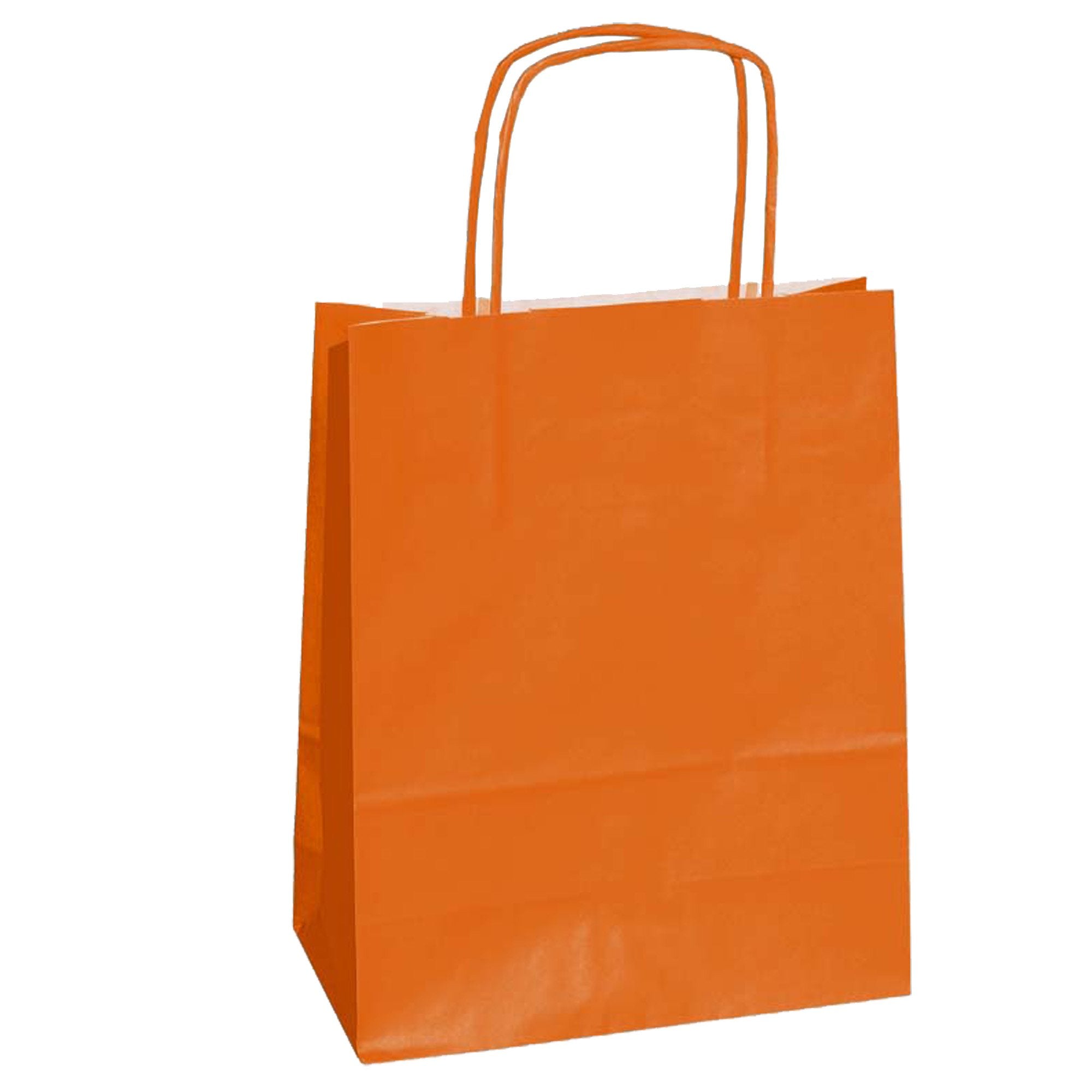 mainetti-bags-25-shoppers-carta-kraft-18x8x24cm-twisted-arancione