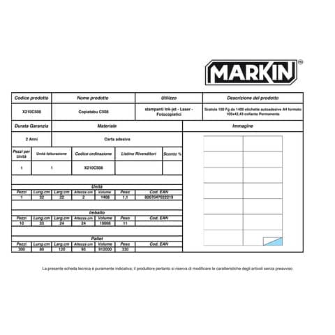 markin-etichette-bianche-permanenti-copiatabu-c508-laser-inkjet-14-et-foglio-conf-100-fogli-105x42-43-mm-