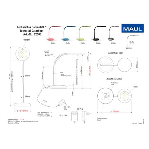 maul-lampada-led-scrivania-joy-atlantic-blue-z800005