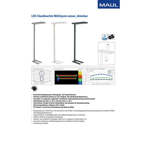 maul-lampada-piantana-led-dimmer-sensore-movimento-crepuscolare-juvis-bianco-z810051