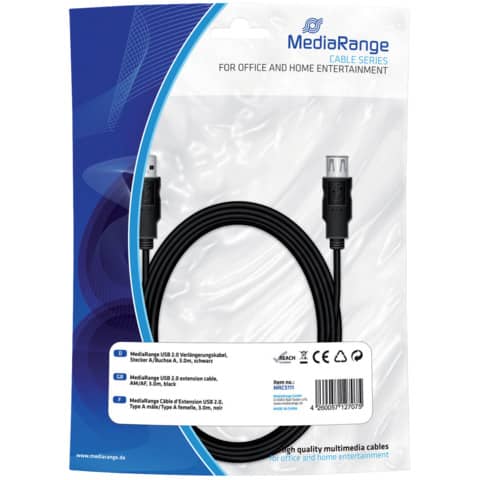 media-range-cavo-prolunga-usb-2-0-a-a-3m-nero-mrcs111