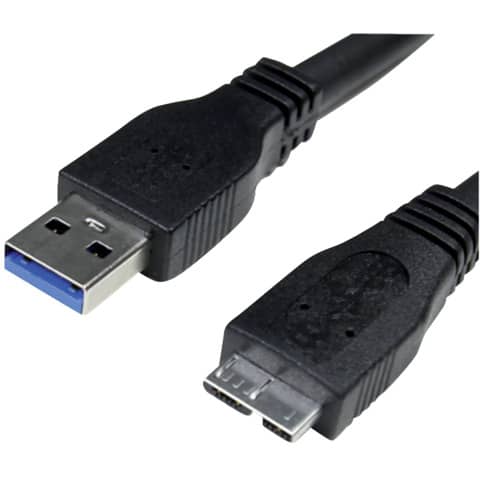 media-range-cavo-ricarica-sincronizzazione-usb-3-0-micro-usb-3-0-b-1m-nero-mrcs153