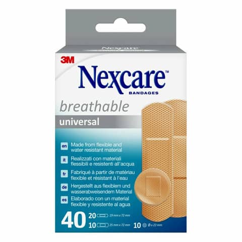 nexcare-cerotti-nexcare-universal-assortiti-3-misure-assortiti-conf-40-cerotti-n0340as