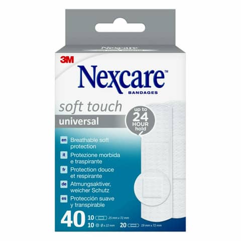 nexcare-cerotti-nexcare-universal-soft-touch-plaster-3-misure-assortiti-conf-40-cerotti-7100224107