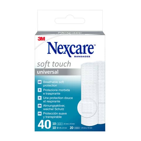 nexcare-cerotti-nexcare-universal-soft-touch-plaster-3-misure-assortiti-conf-40-cerotti-7100224107