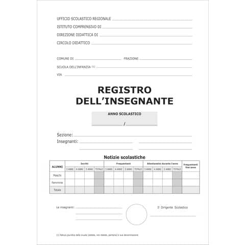 ocl-registro-dellinsegnante-o-c-l-36-pagine-foglio-registro-provvisorio-frequenza-24x33-5-cm-1200