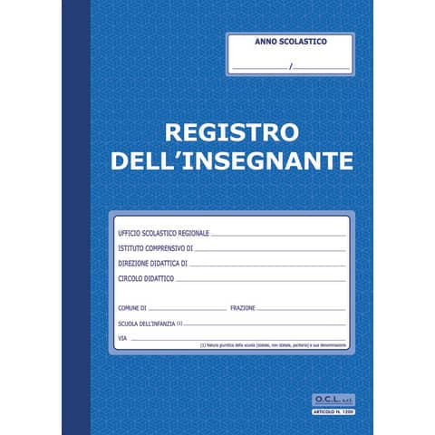 ocl-registro-dellinsegnante-o-c-l-36-pagine-foglio-registro-provvisorio-frequenza-24x33-5-cm-1200