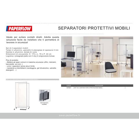 paperflow-pannelli-separatori-protezione-mobili-ruote-plexiglass-trasparente-76x44xh170-cm-set-2-pz-