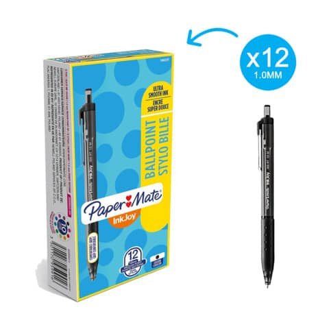 papermate-penna-sfera-scatto-inkjoy-300-rt-ulv-m-1-mm-nero-s0959910