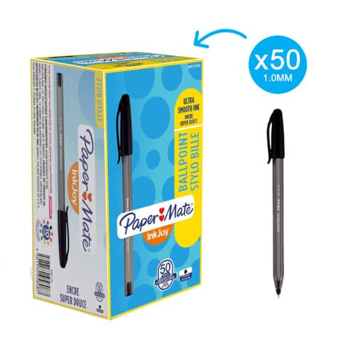 papermate-penna-sfera-stick-inkjoy-100-cap-ulv-m-1-mm-nero-s0957120