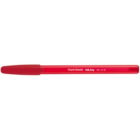 papermate-penna-sfera-stick-inkjoy-100-cap-ulv-m-1-mm-rosso-s0957140