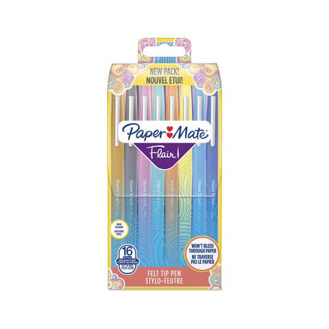 papermate-penne-punta-fibra-flair-nylon-m-1-1-mm-assortiti-set-16-2061394