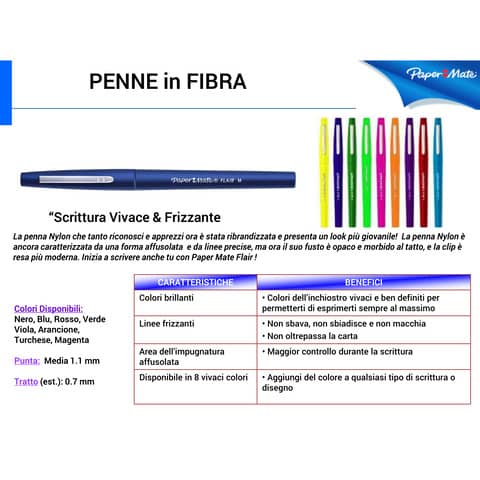 papermate-penne-punta-fibra-flair-nylon-m-1-1-mm-nero-special-pack-36-pezzi-2077174