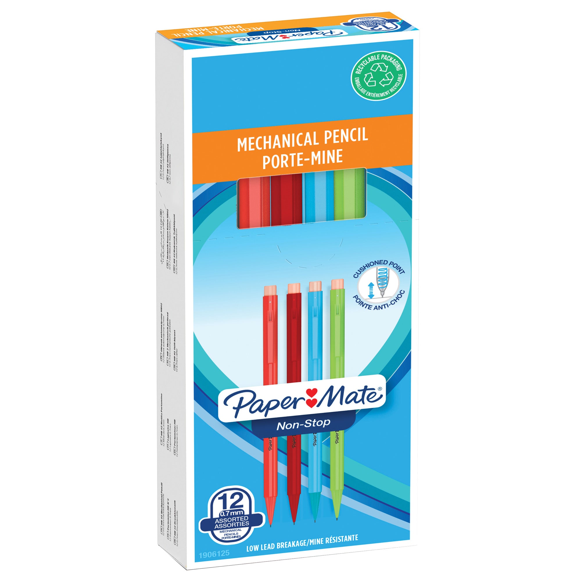 papermate-scatola-12-portamine-0-7mm-stop