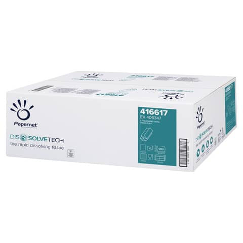 papernet-asciugamani-interfogliati-piegati-z-dissolve-tech-2-veli-24x20-3-cm-conf-20-fascette-200-pz-416617