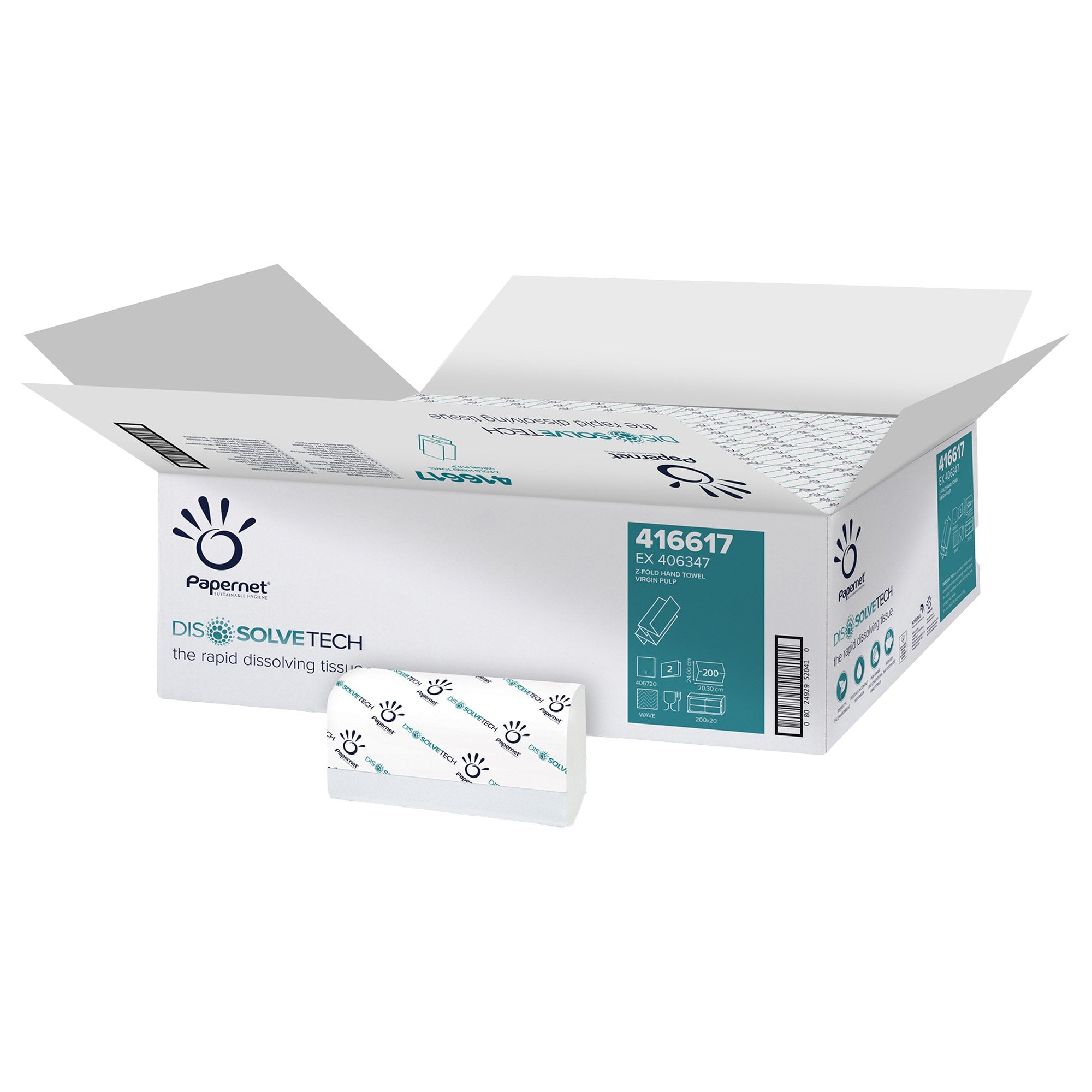 papernet-pacco-200-asciugamani-piegati-z-goffrato-onda-dissolvetech