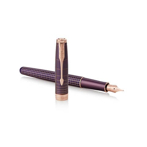 parker-penna-stilografica-sonnet-matrixchiselled-pgt-purple-f-nero-1931542