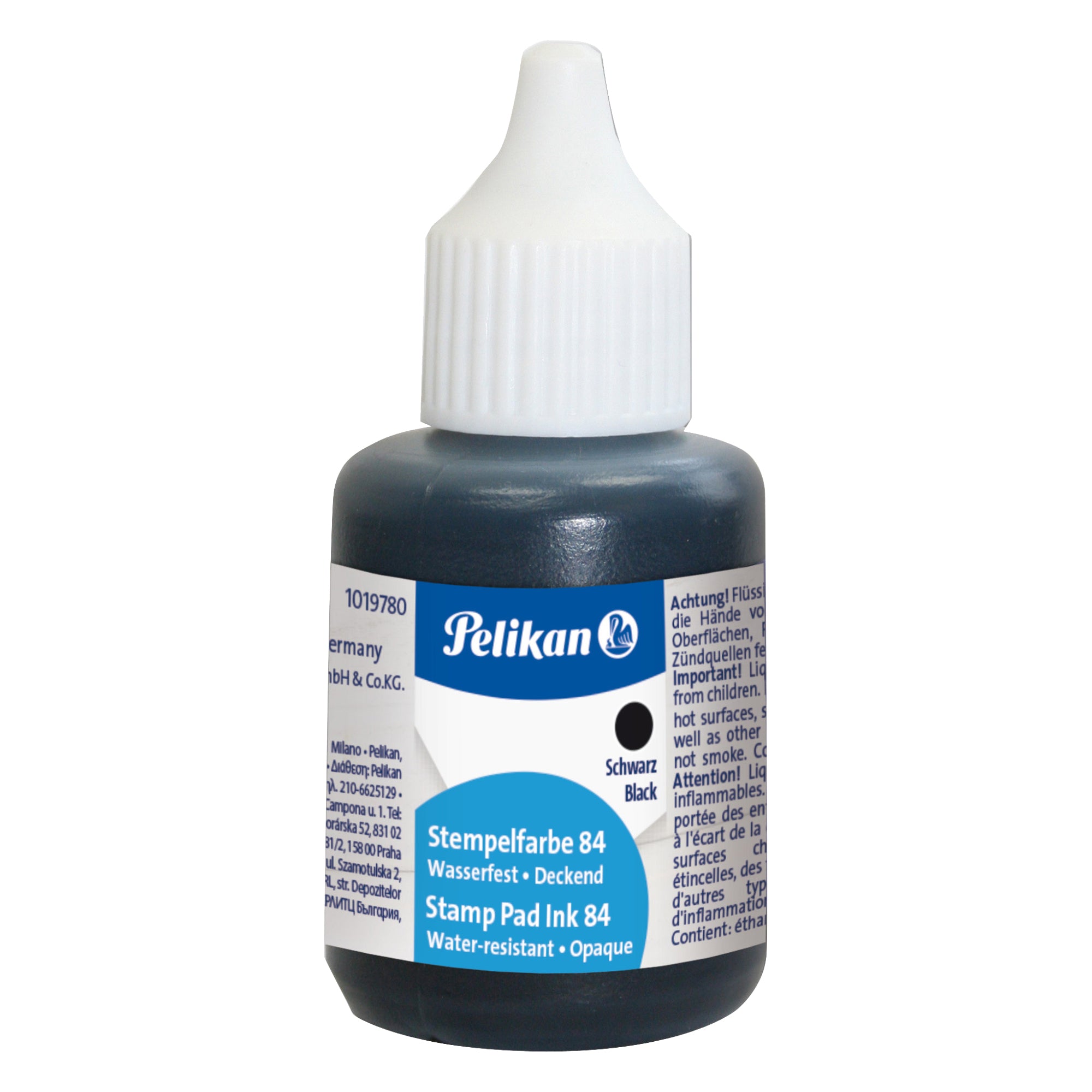 pelikan-inchiostro-84-nero-30ml-resistente-allacqua