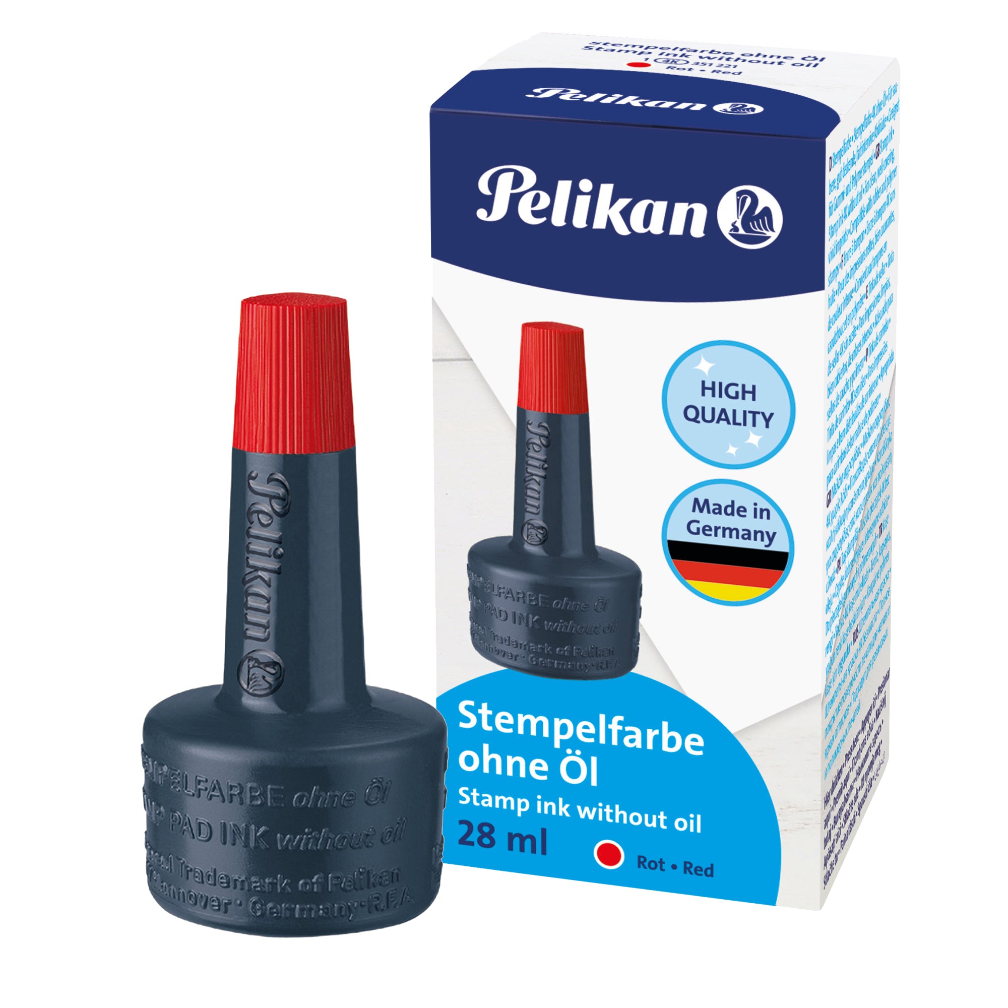 pelikan-inchiostro-rosso-4k-s-olio-28ml-x-cuscinetti