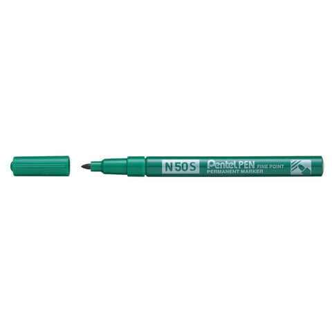 pentel-marcatore-n50-slim-verde-punta-tonda-3-18mm