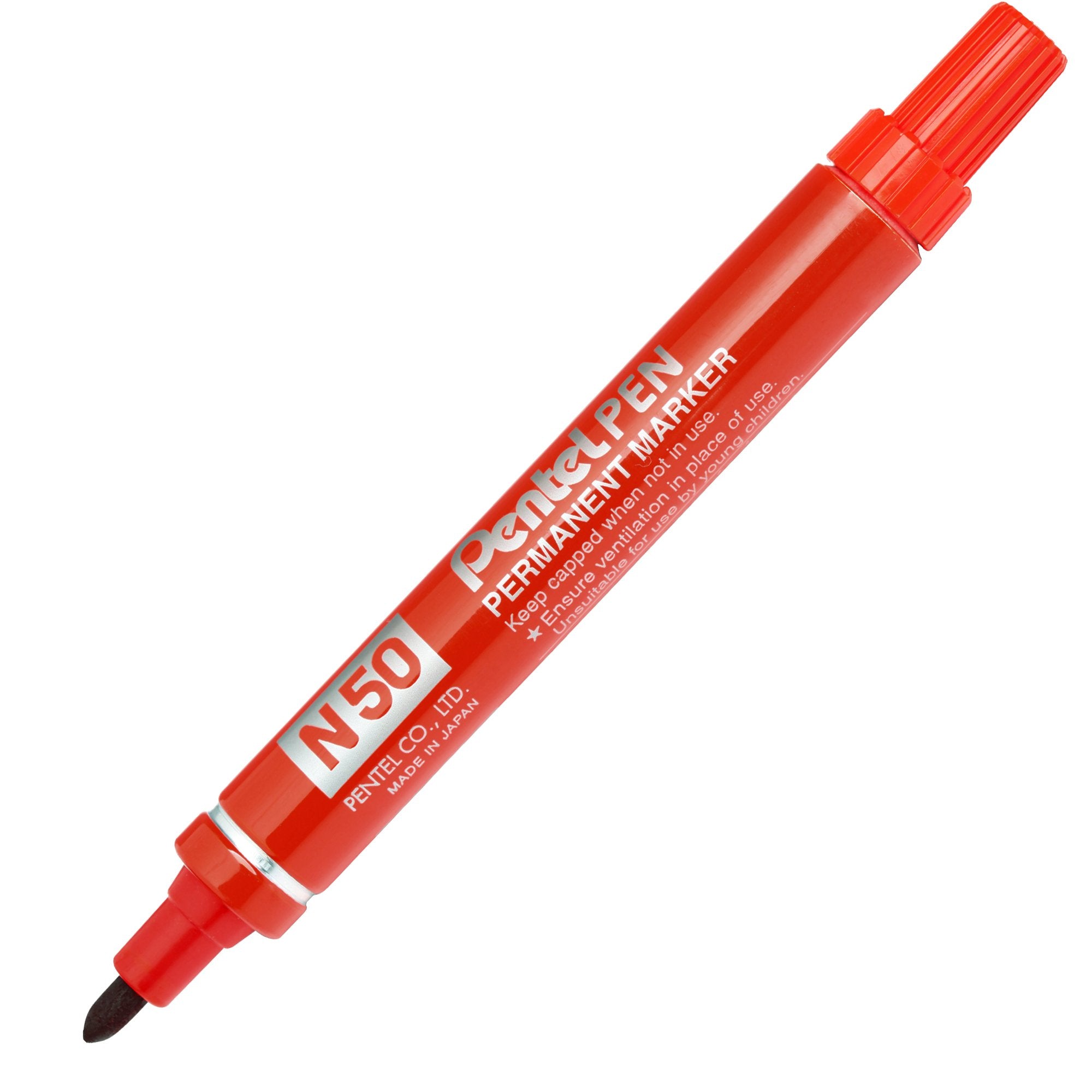 pentel-marcatore-pen-n50-rosso-p-tonda