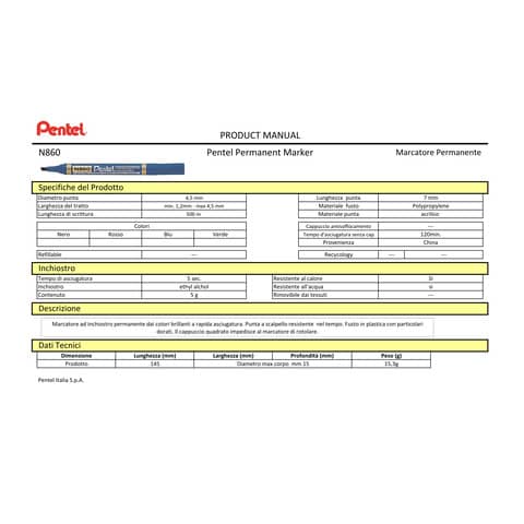 pentel-marcatore-permanente-n860-punta-scalpello-4-5-mm-nero-n860-ae