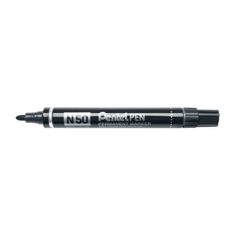 pentel-marcatore-professionale-permanente-n50-punta-conica-4-3-mm-nero-n50-a