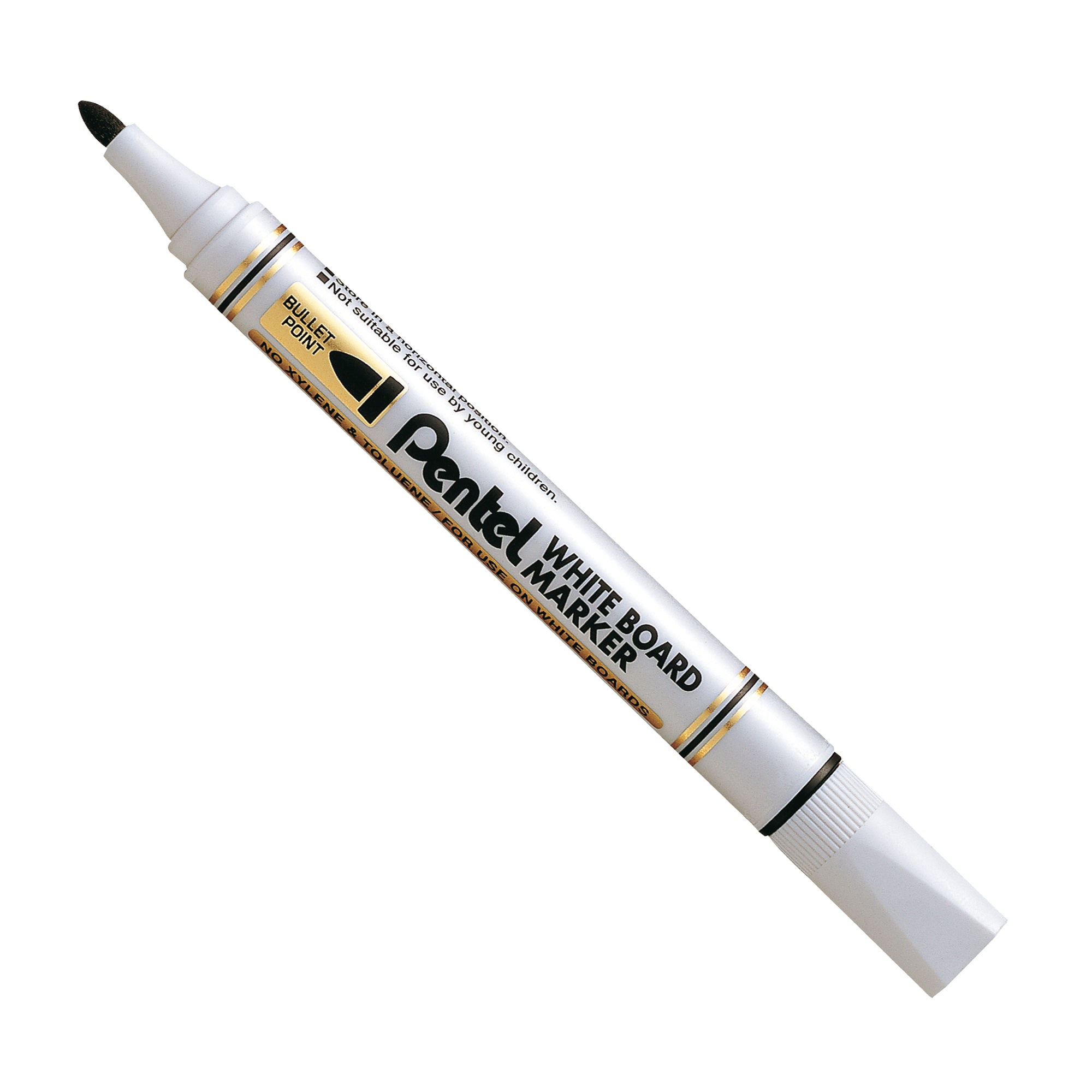 pentel-taschetta-4-marcatore-white-board-mw85-punta-tonda-amiko