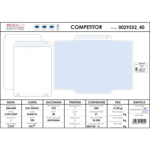 pigna-envelopes-buste-autoadesive-removibili-pigna-competitor-strip-100-g-mq-300x400-mm-conf-500-0029552