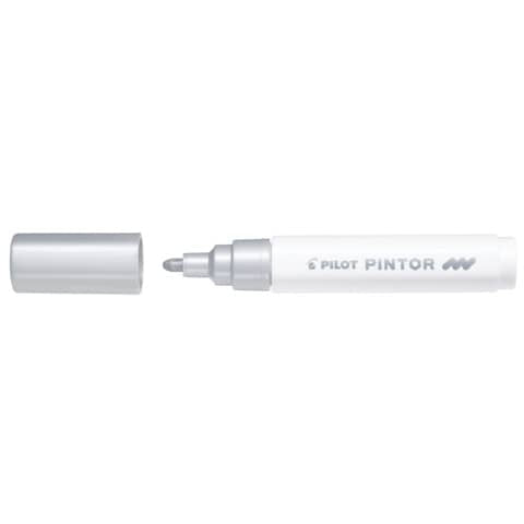 pilot-marcatore-multisuperficie-pintor-base-dacqua-punta-fibra-4-5-mm-argento-002377