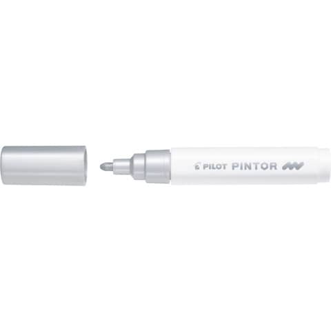 pilot-marcatore-multisuperficie-pintor-base-dacqua-punta-fibra-4-5-mm-argento-002377