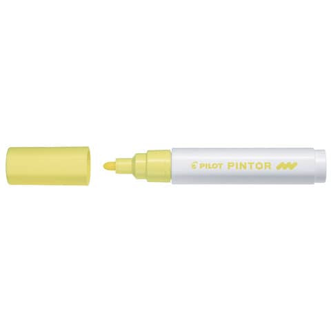 pilot-marcatore-multisuperficie-pintor-base-dacqua-punta-fibra-4-5-mm-giallo-pastello-002370