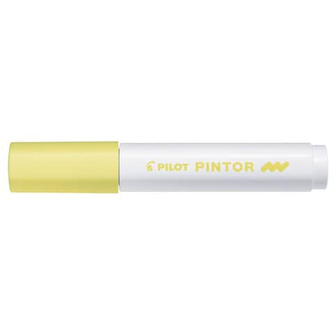 pilot-marcatore-multisuperficie-pintor-base-dacqua-punta-fibra-4-5-mm-giallo-pastello-002370