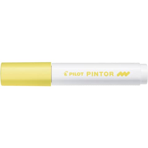 pilot-marcatore-multisuperficie-pintor-base-dacqua-punta-fibra-4-5-mm-giallo-pastello-002370