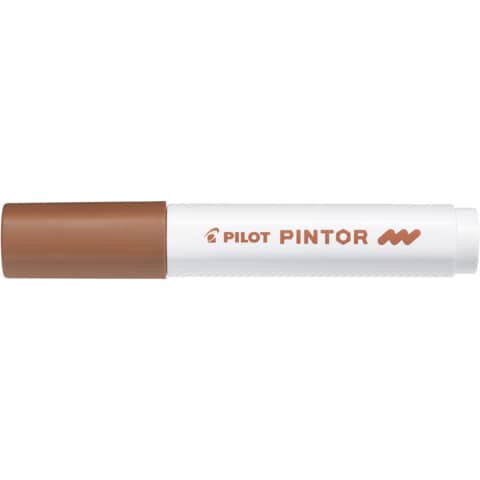 pilot-marcatore-multisuperficie-pintor-base-dacqua-punta-fibra-4-5-mm-marrone-002388