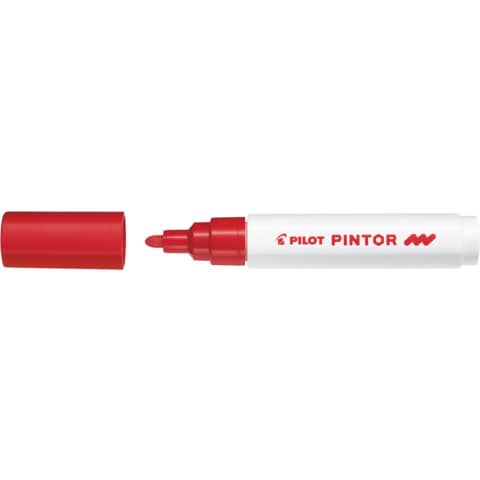 pilot-marcatore-multisuperficie-pintor-base-dacqua-punta-fibra-4-5-mm-rosso-002385