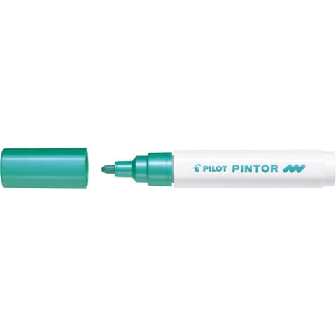 pilot-marcatore-multisuperficie-pintor-base-dacqua-punta-fibra-4-5-mm-verde-metallizzato-002379