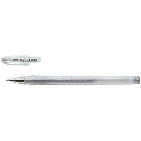 pilot-penna-sfera-gel-g-1-punta-fine-0-7-mm-argento-001682