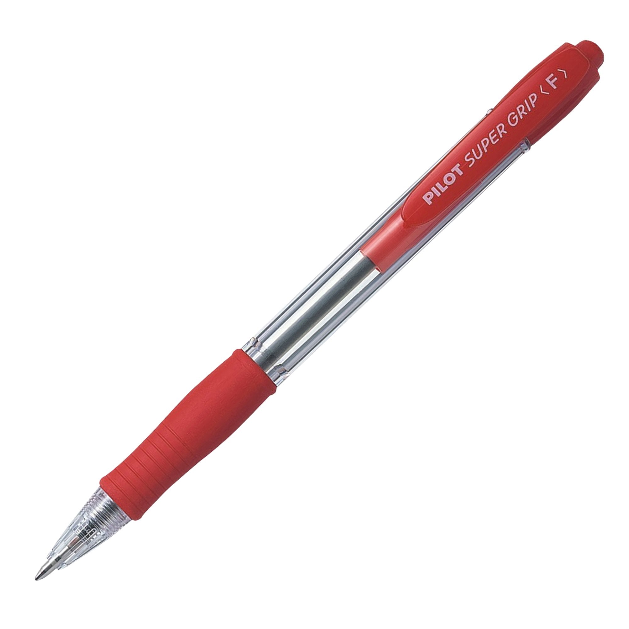 pilot-penna-sfera-scatto-super-grip-rosso-fine-0-7mm