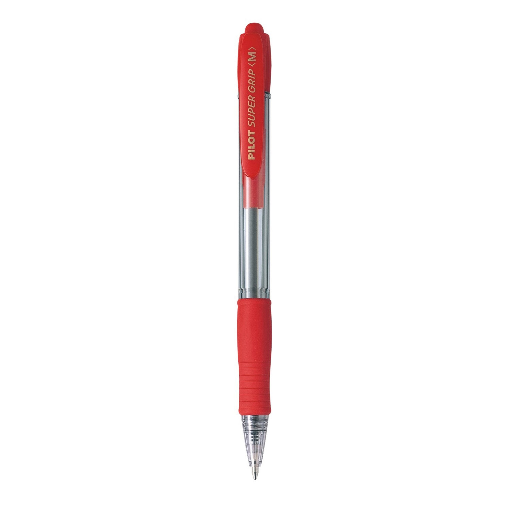 pilot-penna-sfera-scatto-super-grip-rosso-medio-1-0mm