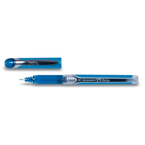 pilot-penne-sfera-cappuccio-hi-tecpoint-v5-grip-0-5-mm-blu-6731