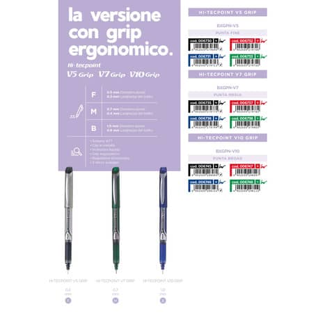 pilot-penne-sfera-cappuccio-hi-tecpoint-v5-grip-0-5-mm-blu-6731