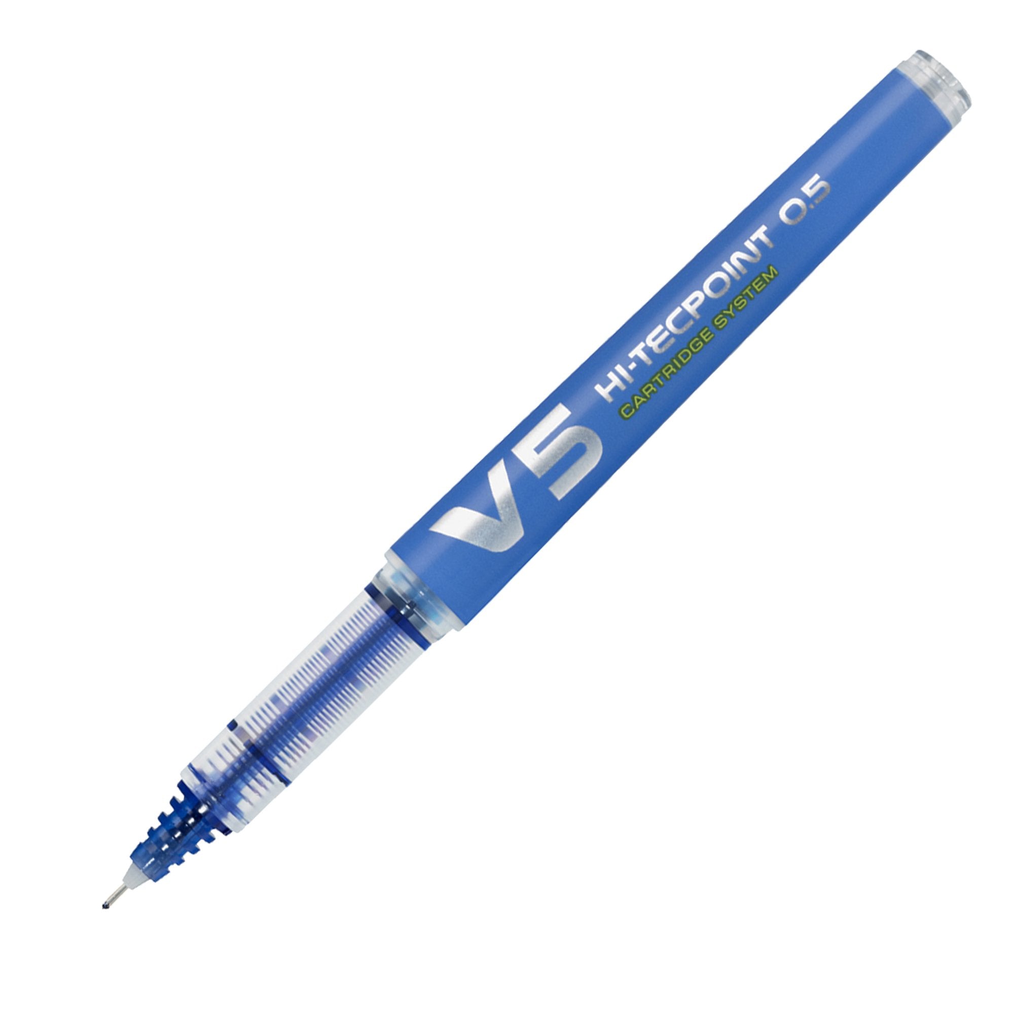 pilot-roller-hi-tecpoint-v5-ricaricabile-blu-begreen