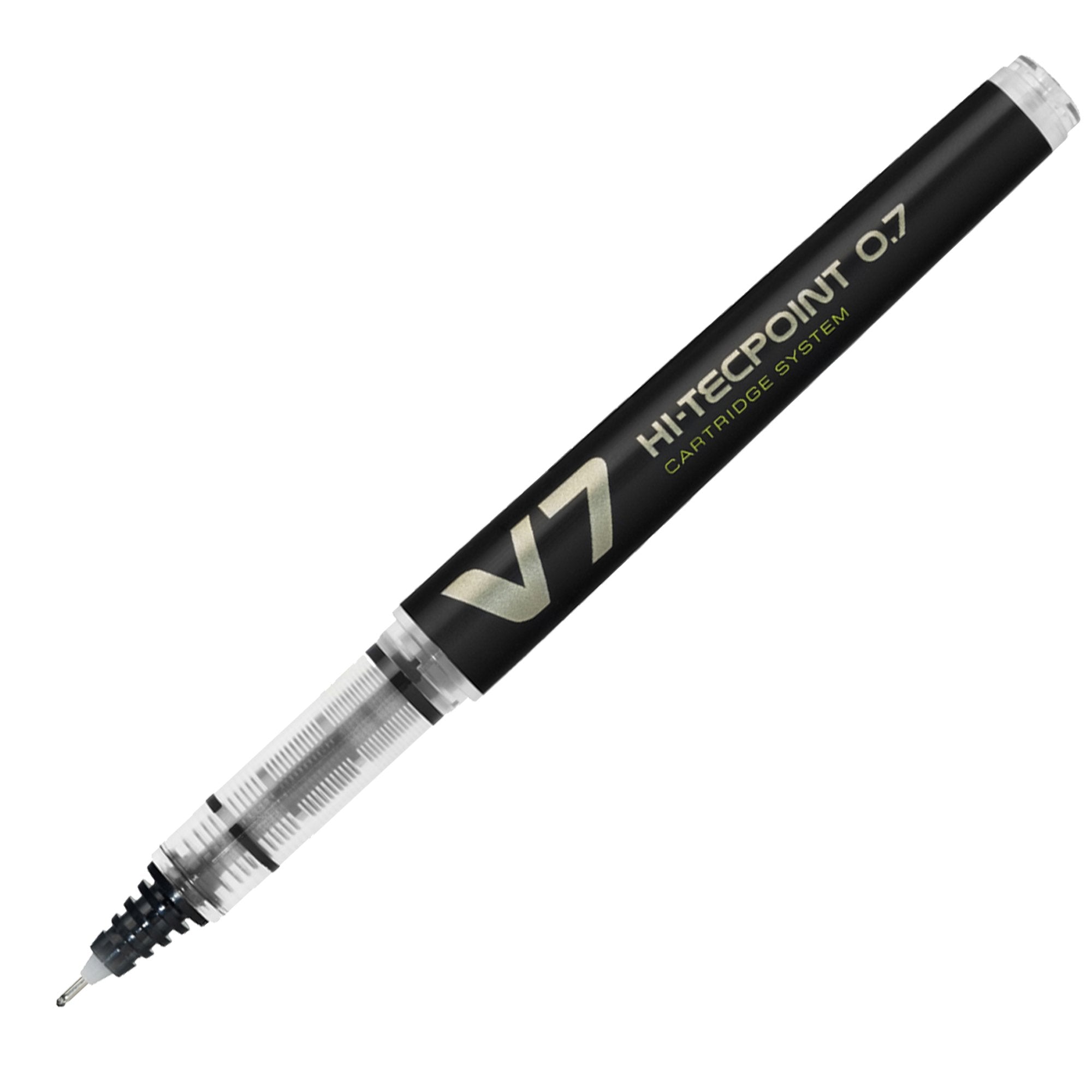 pilot-roller-hi-tecpoint-v7-ricaricabile-nero-begreen