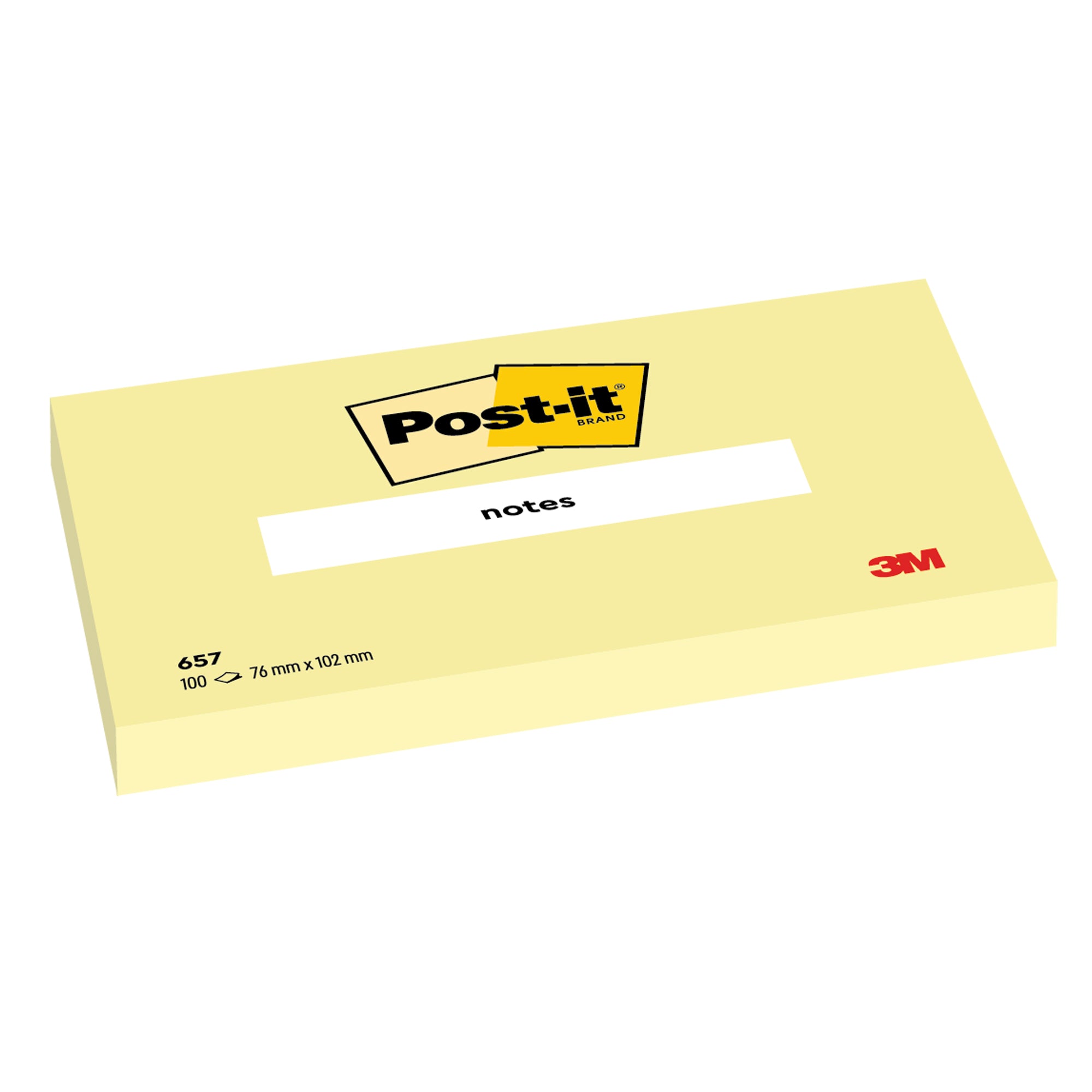 post-it-blocco-100fg-giallo-canary-76x102mm-657