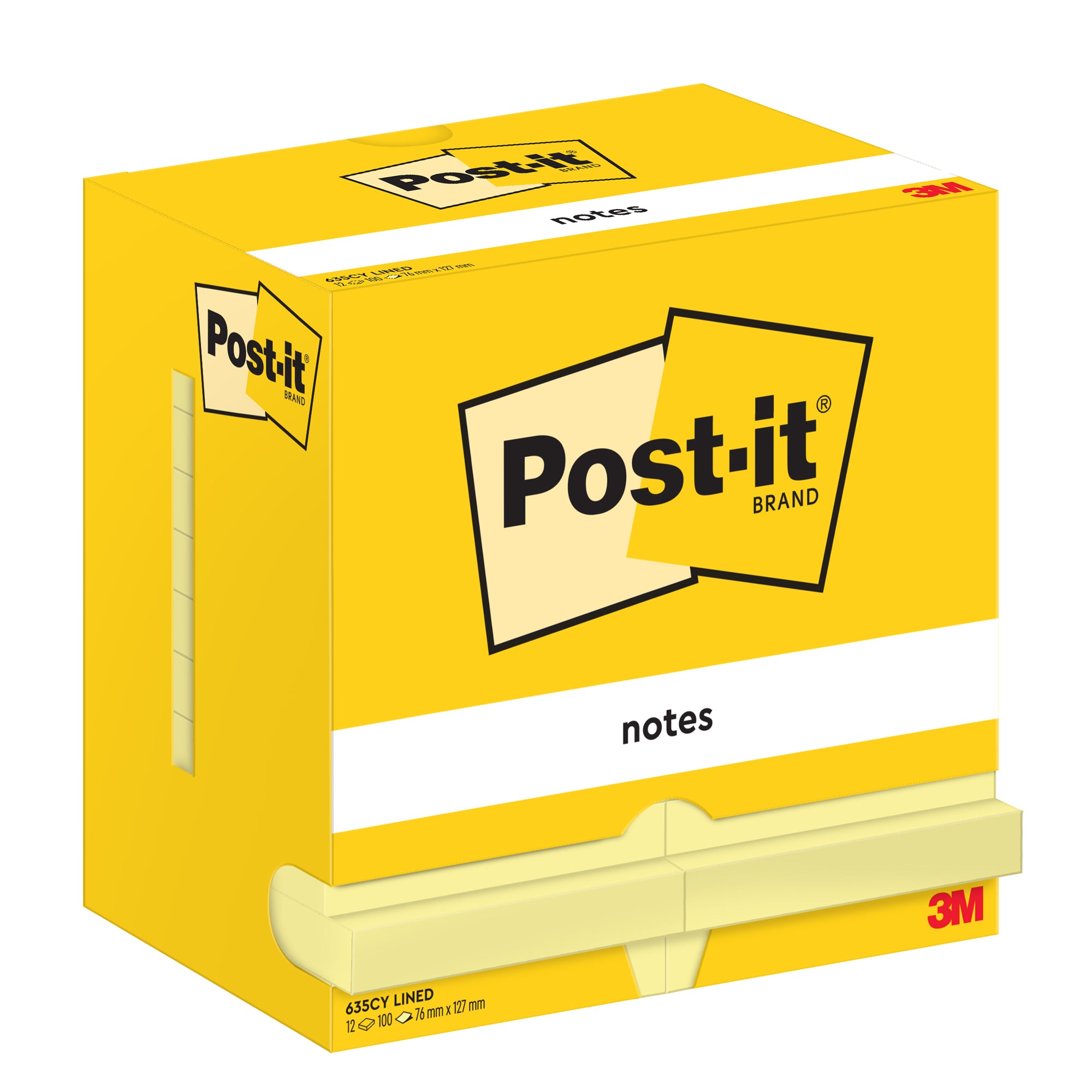 post-it-blocco-100fg-giallo-canary-76x127mm-giallo-righe-635