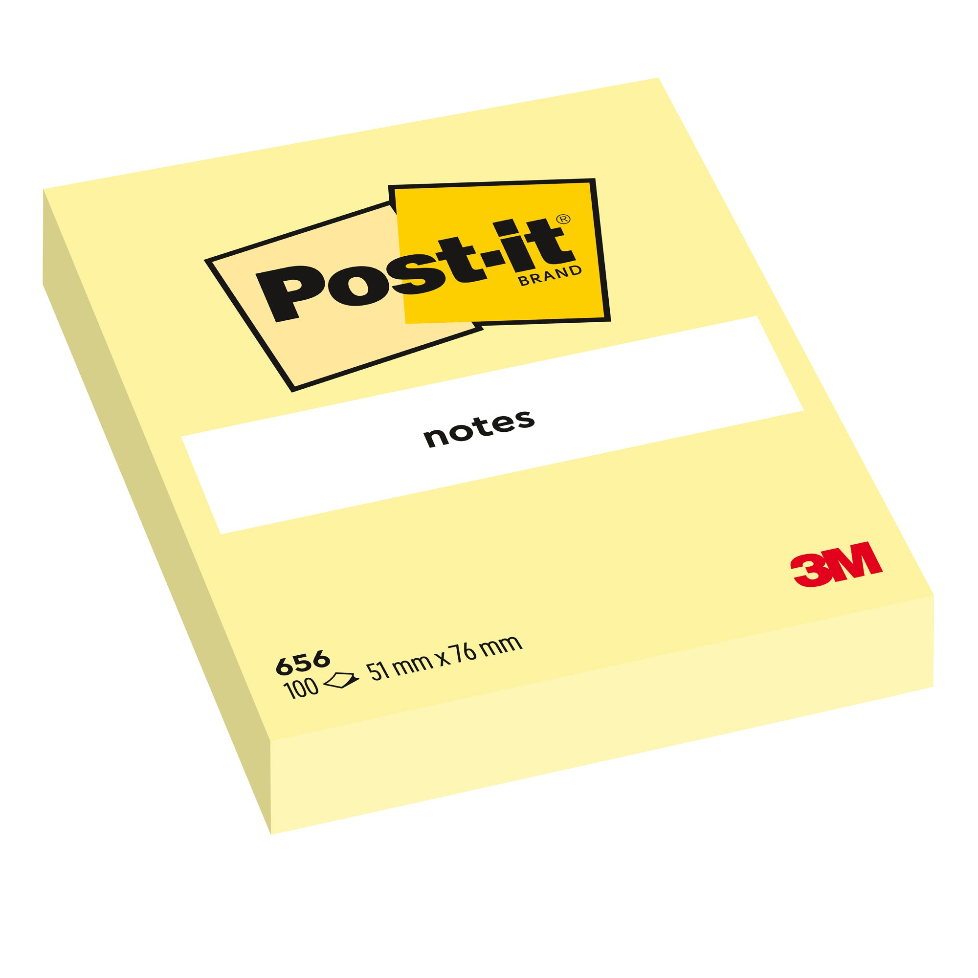 post-it-blocco-100fg-giallo-canary-76x51mm-656