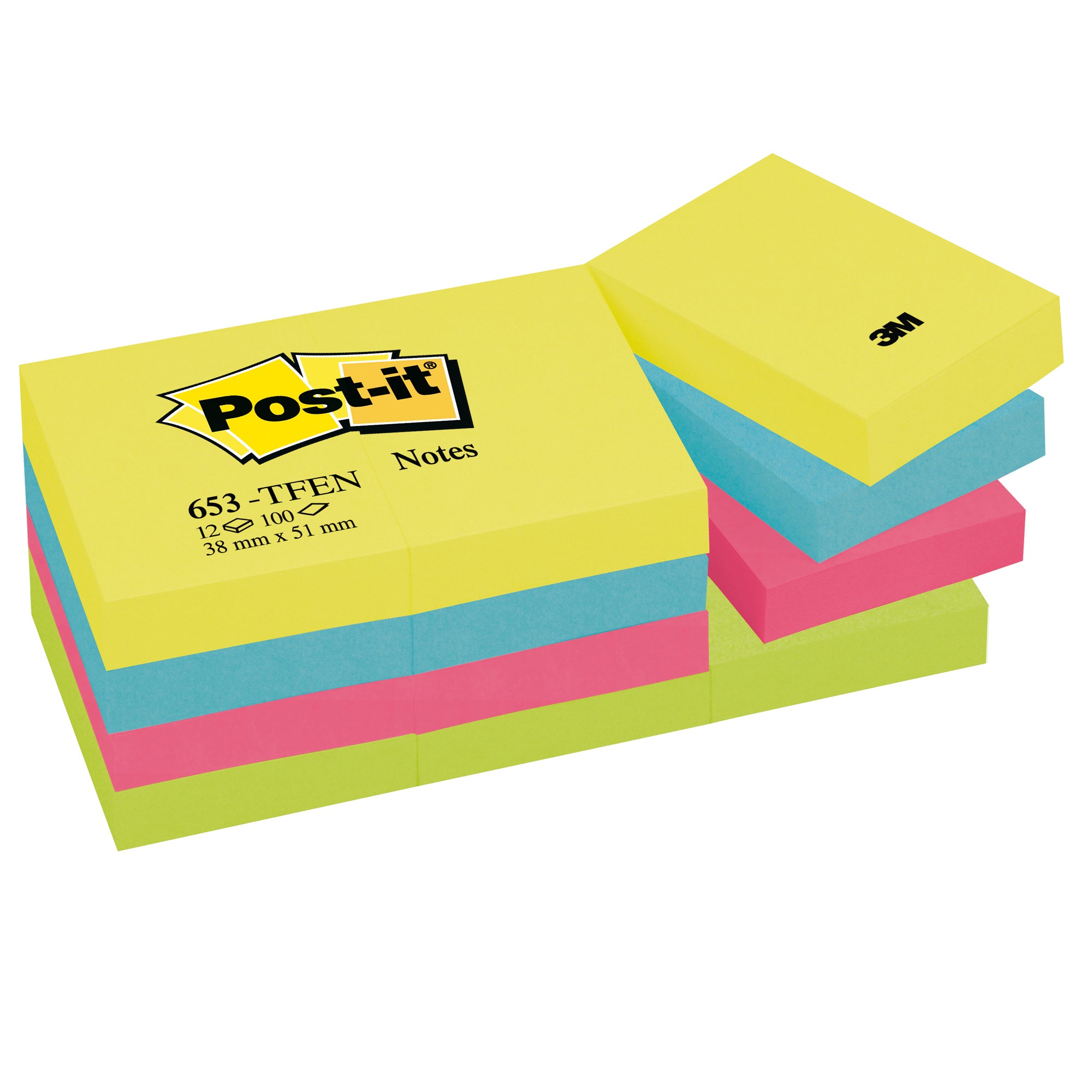 post-it-blocco-100foglietti-38x51mm-653-tfen-energy-72gr-assortito