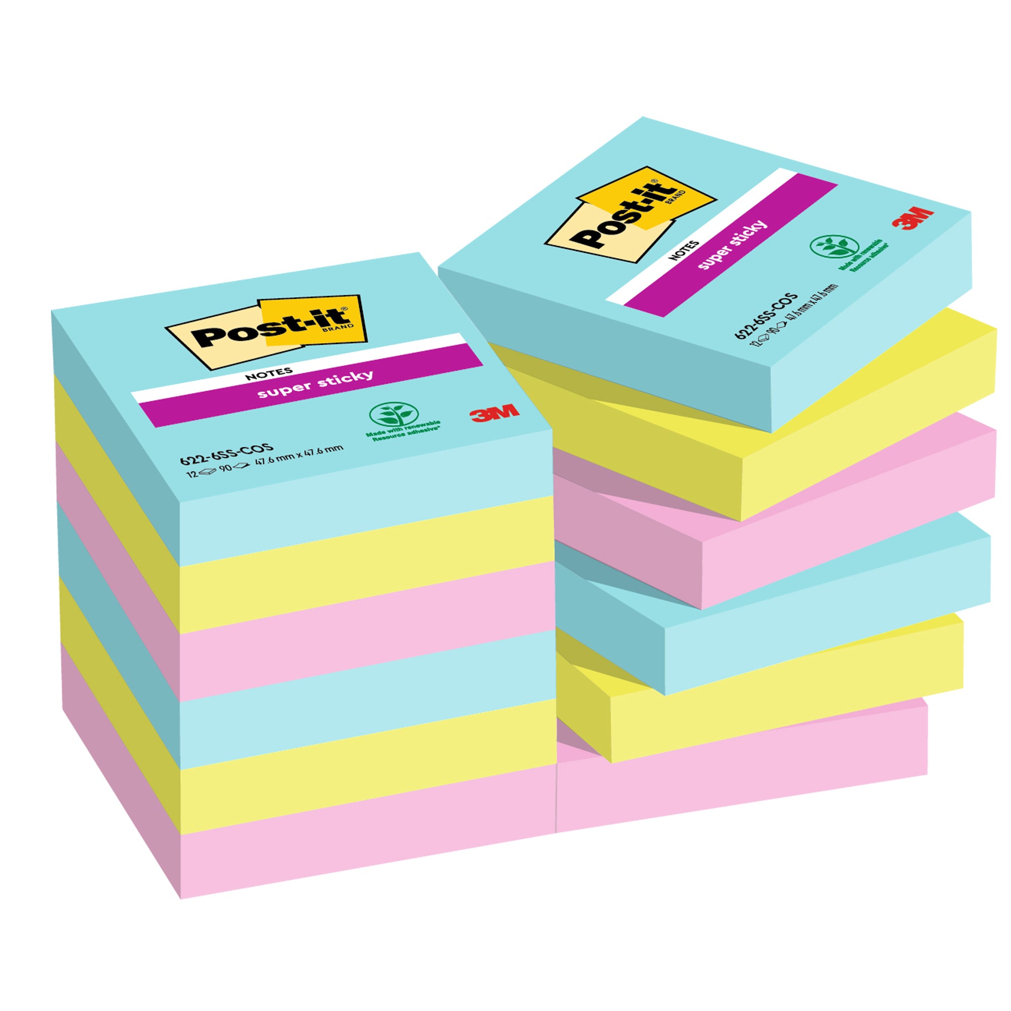 post-it-cf-12pz-90fg-super-sticky-47-6x47-6mm-622-12ss-cos-cosmic