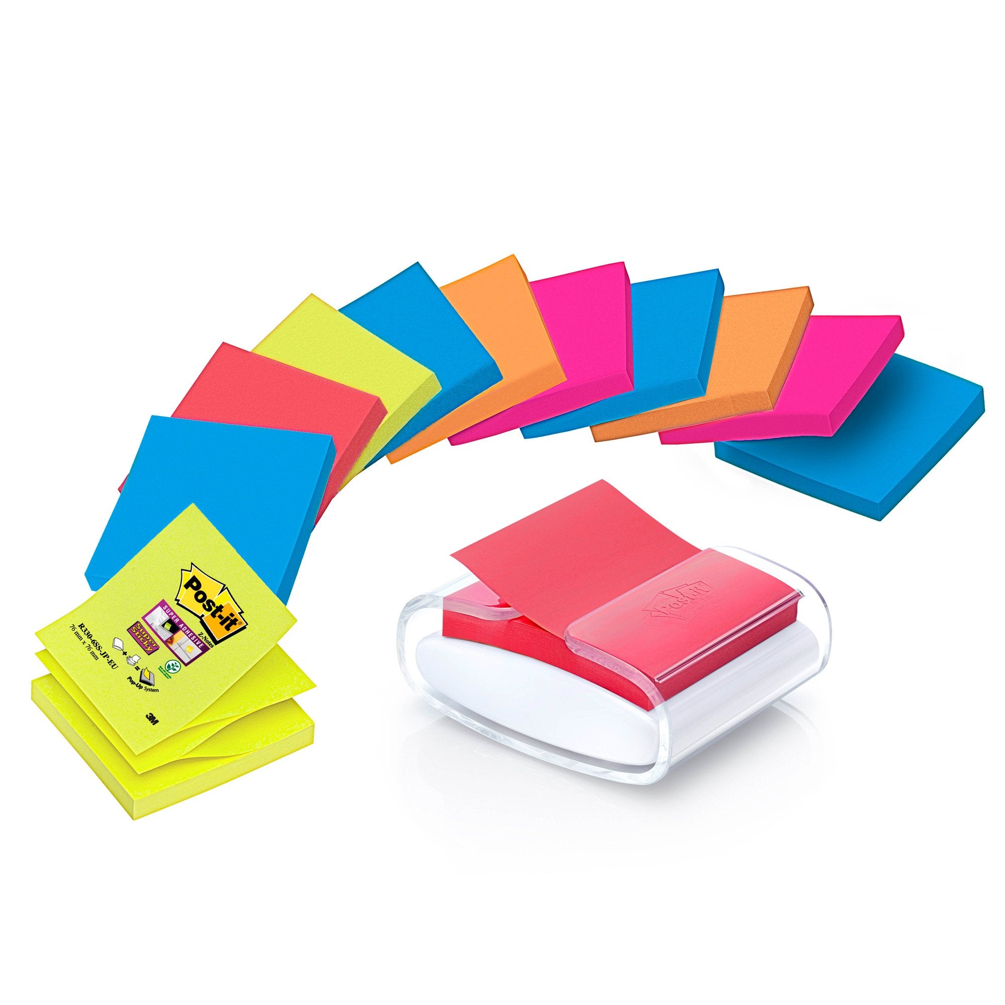 post-it-dispenser-pro-12-ricarche-super-sticky-z-notes-colori-ass-76x76mm